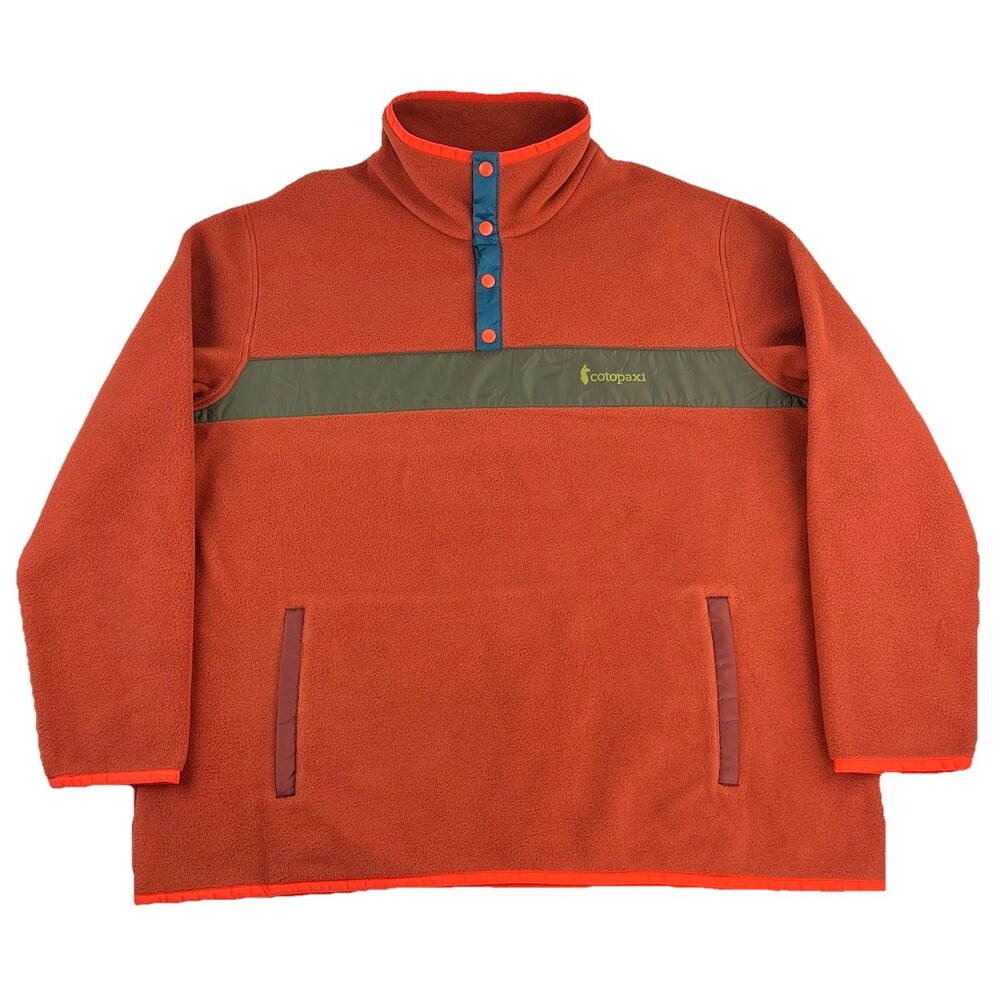 Cotopaxi Teca Fleece Pullover Jacket Hiking Camping Mens 2XL Burnt Orange